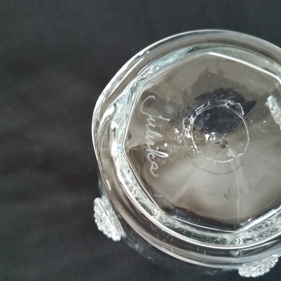 2 Juliska Cameron Double Old Fashioned Glasses READ 4"X4" (b) - Picture 10 of 15